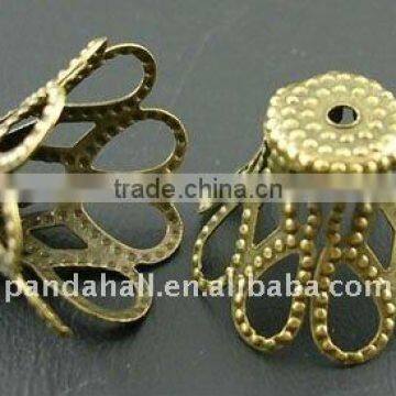 Iron End Cap Beads(E115-AB)