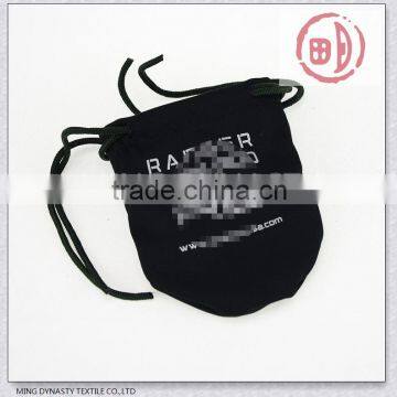 Wholesale round microfiber jewelry pouches