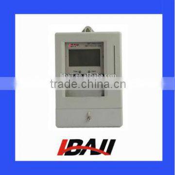 single phase electronic prepaid watt-hour meters