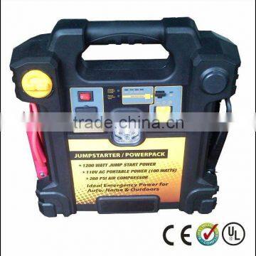 DC 12V 4 IN 1 Jump Start With Working Light/Air compressor/Power Inverter