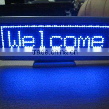 (Direct Manufacturer)LED table/desk display ,led mini board,led moving sign for supermarket