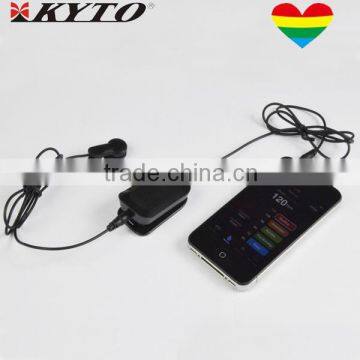 KYTO ear clip heart sensor for IOS or Android mobile to monitor heart data