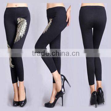 2016 hot sale cotton women leggings tights