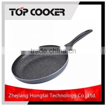 Pressed aluminum non stick stonewell frying pan