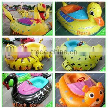 Top sales animal bumper boats for water parks