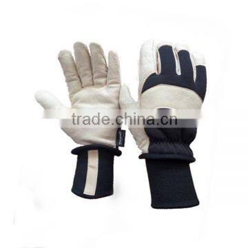 Pig Split Leather Work Gloves Driver Gloves for Promotion