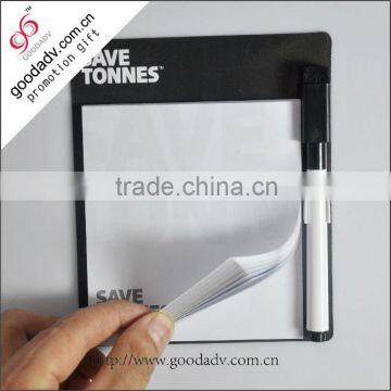 OEM product hot selling fridge magnetic memo pad for 2014