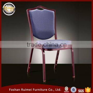 Hot sale metal cheap restaurant canteen dining hall church chair for wedding reception