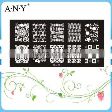 Nail Art Beauty Design Care Stainless Metal DIY Nail Art Stamping Plate                        
                                                Quality Choice