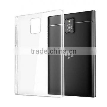 Clear Transparent Hard Back Case For Blackberry Passport Q30