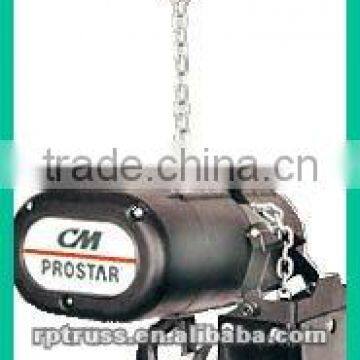 electric hoist for truss