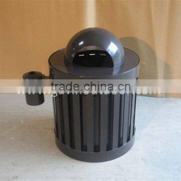 Outdoor metal dustbin with ash urn metal outdoor trash bin