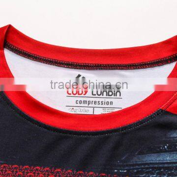 China Manufacturer Wholesale Men's Compression t Shirt Body Slim 3d Fiction Animal Color Tee Shirt Superman Clothing photo-4