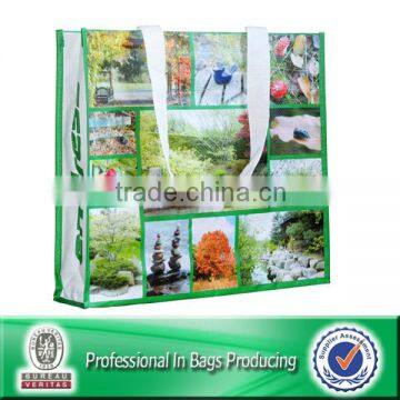 Eco-friendly Cheap Poly Woven Reusable Elegant Shopping Bag photo-3