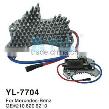 Blower motor resistor for Mercedes Benz, OEM 2108206210