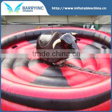 Low price amazing inflatable mechanical bull for sale