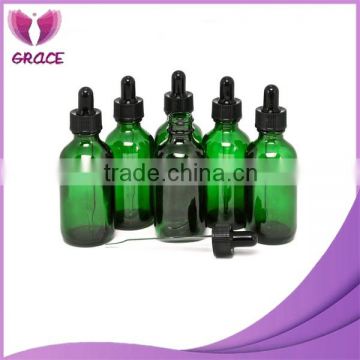 2oz high quality green boston glass bottles