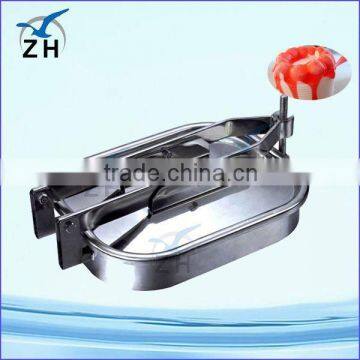 Food grade stainless steel manhole guards