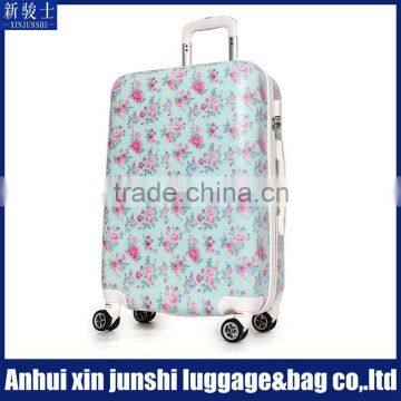 Printed Classical Popular Top Grade Vintage Trolley Luggage