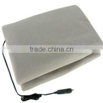 12V Cheap Portable Polar Fleece Heated Hot Cold Electric Blanket