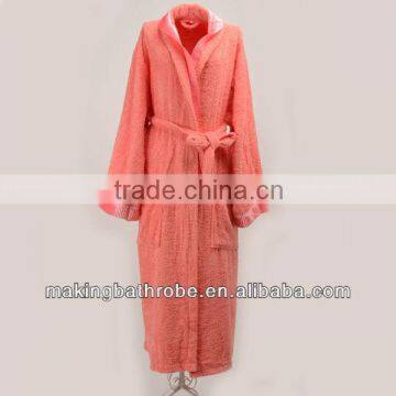 Women's Chaps Pajamas Terry Velour Wrap Robe with piping