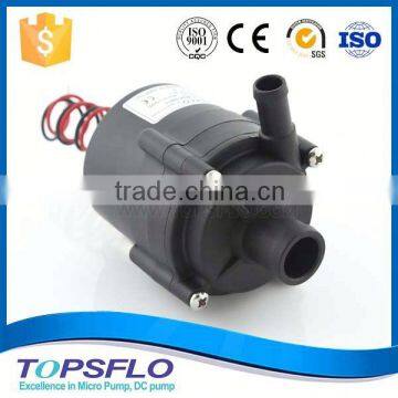 Brushless centrifugal circulation battery powered water heater pump