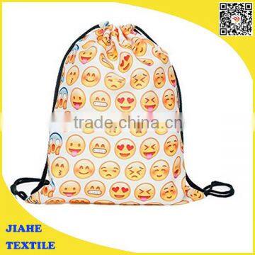 Emoji back pack fashion Girls's canvas backpacks