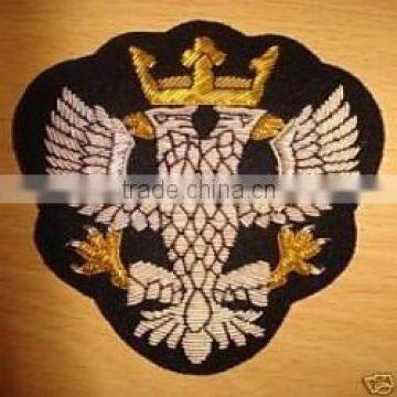 Wholesale made i pakistan Hand Embroidered UK Blazer Pocket Badge