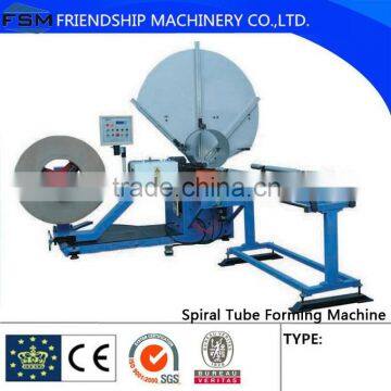 High speed 38m/min Spiral Tube Roll Forming Machine Galvanize Steel 0.4-1.2mm