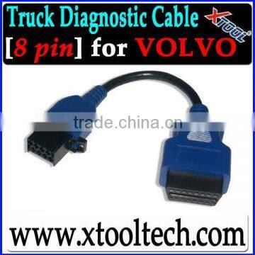 [8PIN] VOLVO cable,VOLVO truck cable,VOLVO truck diagnostic cable,obd16-8pin