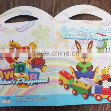 2015 best seller eco-friendly high quality kids color filling book