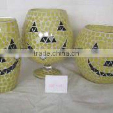 holiday decoration mosaic craft glass vases