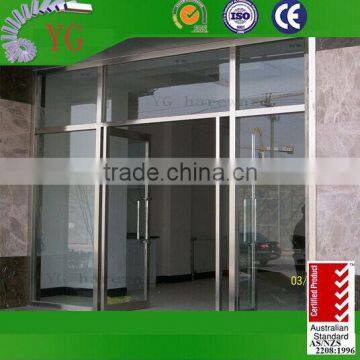 Glass Stainless steel gate