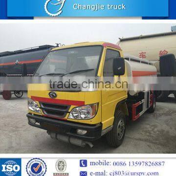 Hot export 5000liters right hand drive fuel tank truck