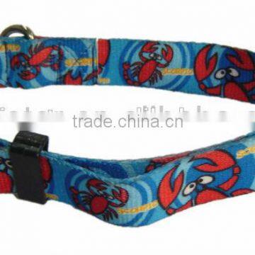 fashion comfortable polyester dog collars