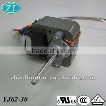High torque low rpm electric motor Ac small gear motorYJ62-30:100-240V,50/60HZ,Insulation class A/E/B/F/H