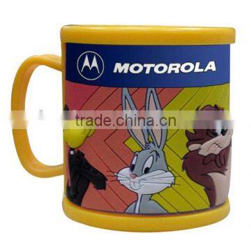 Novel Well Design Lovely Lopunny Pattern Embossing Silicone Mug photo-1