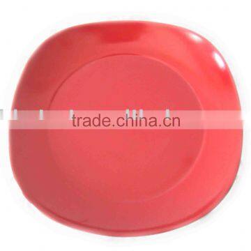 Square melamine plate