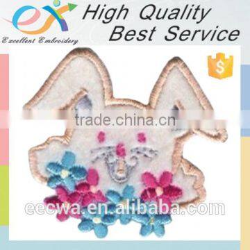 factory custom iron-on animal embroidery patch