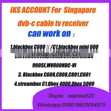 renewal subscription icam/zcam account for Singapore Blackbox C600 II MINI,HD-C608 Plus,HD-C808 Plus,C801,MUX 800SE,900SE