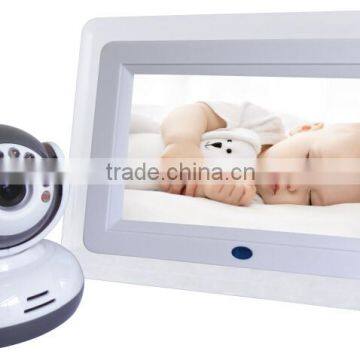 wireless family 7" LCD Digital baby monitor