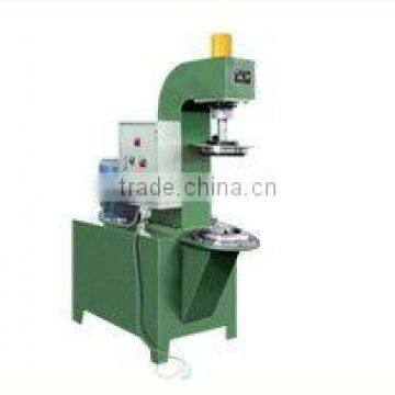 Hydraulic pre curling and flanging machine