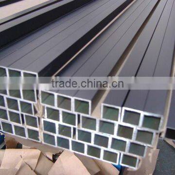 Factory 6000 series customized square pipe railing / ms square pipe weight chart / square pvc pipe