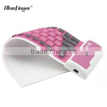 Shenzhen Factory Cheaper Waterproof Bluetooth Silicon Wireless Keyboard photo-2