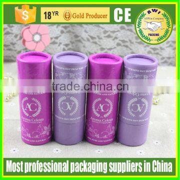 2016New China suppier kraft paper tube tea packaging