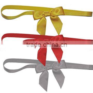 Pre-Tied Elasticated Ribbon in Gold Colour for Watch/Jewellery/Cosmetics Packaging