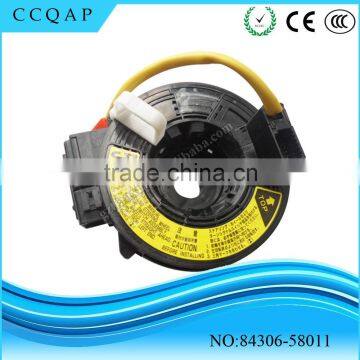 84306-58011 High performance airbag steering wheel clock spring sub assy spiral cable for Toyota Camry Avensis