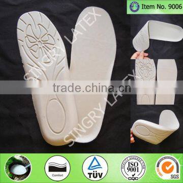 fashionable latex foam shoe insoles