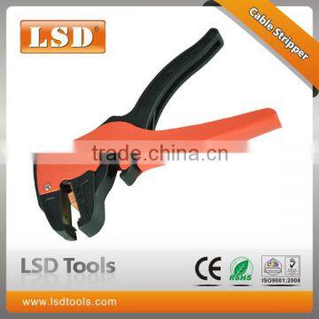 LS-700D duch mouth automatic cable stripper stripping and cutting 2 in 1 multi tool 0.25-6mm2 single insulation wire stripper