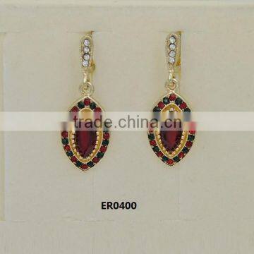 Wholesale hareem al sultan jewellery double dots earrings